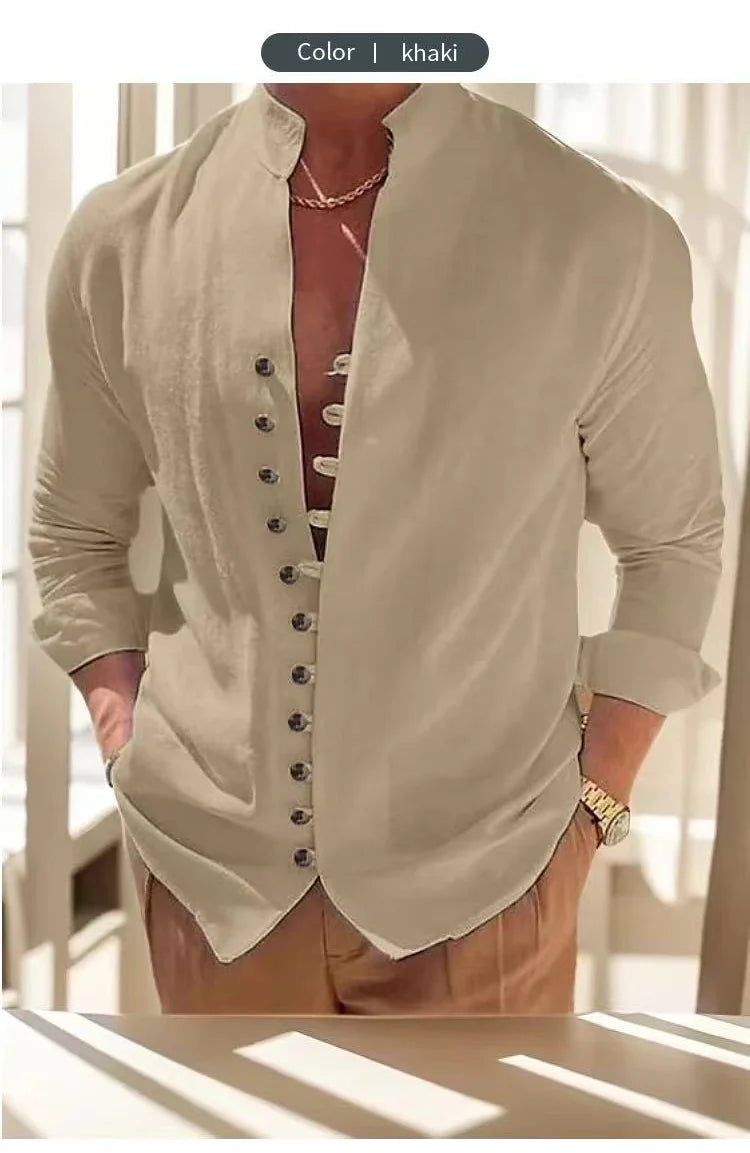 Men's long sleeve shirt